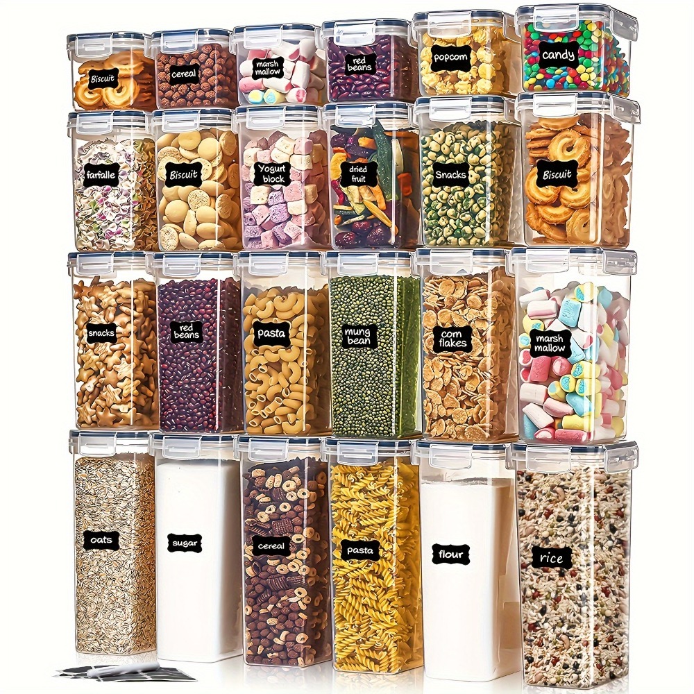 Kitchen Gadgets For Seniors - 24 pièces de contenants de stockage