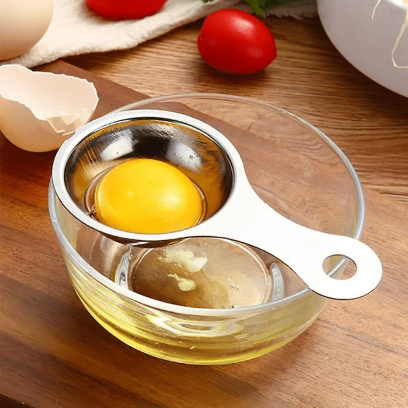 Egg Separator Tool - Séparateur d'œufs en acier inoxydable, séparateur