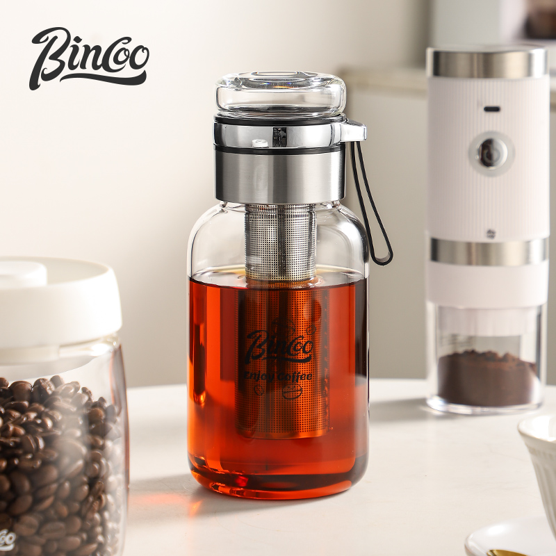 Stainless Steel Strainer - Bincoo-Tasse à Café Transparente en Acier