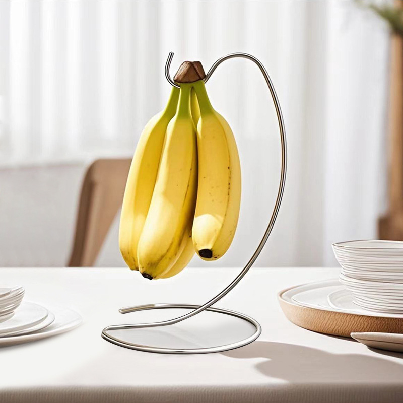 Kitchen Gadgets Rack Storage - 1 support à bananes moderne pour