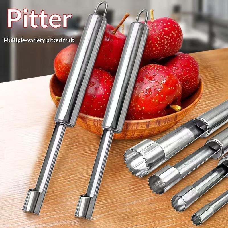 Kitchen Gadgets And Tools - Lot de 4 dénoyauteurs de fruits