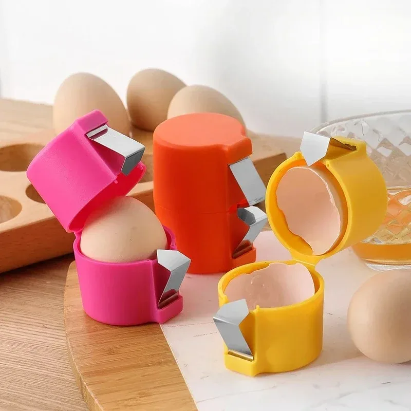 Egg Separator Tool - Coupe-coquille d'œufs, batteur, craquelin d'œuf brut,
