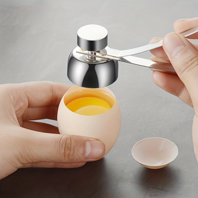 Egg Separator Tool - 1 pièce Ouvre-œuf en acier inoxydable,