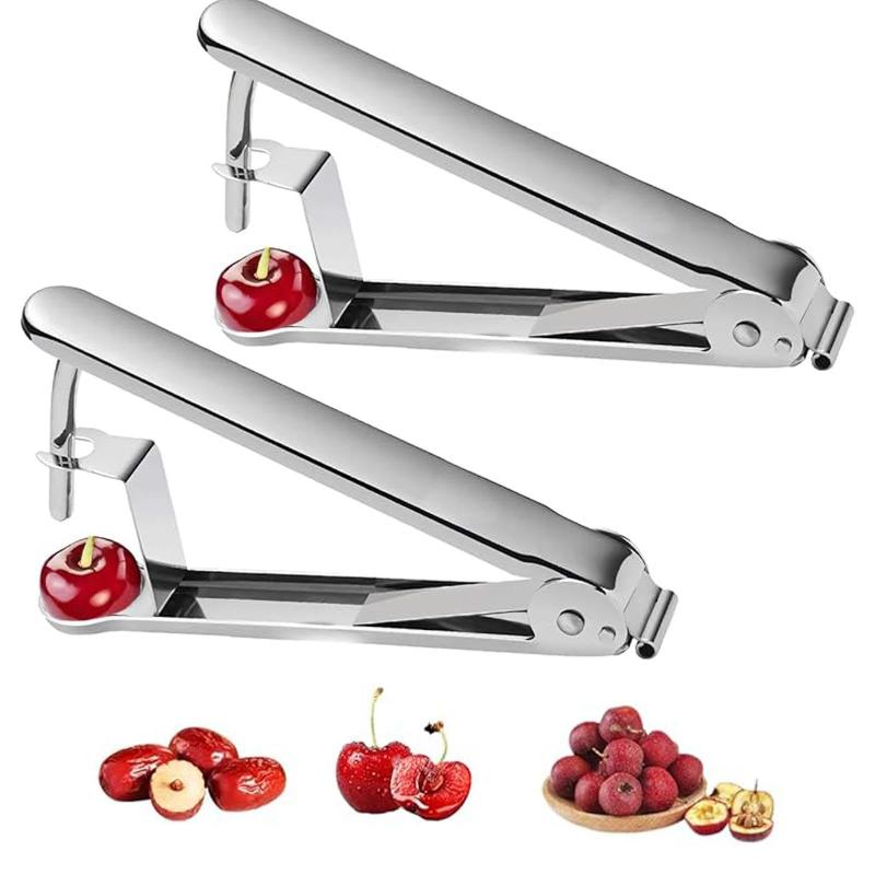 Kitchen Gadgets And Tools - Outil de dénoyautage multifonctionnel pour cerises,