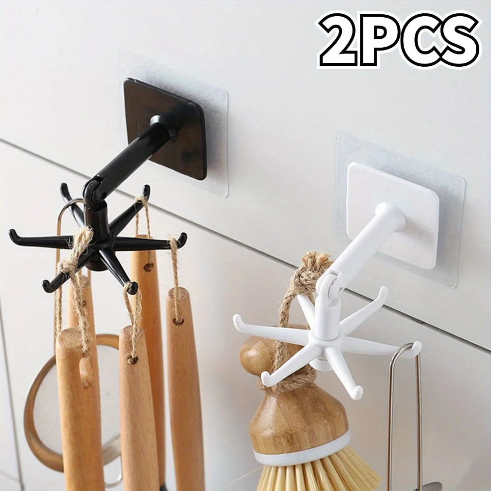 Kitchen Gadgets Rack Storage - Crochets de cuisine polyvalents, crochet rotatif