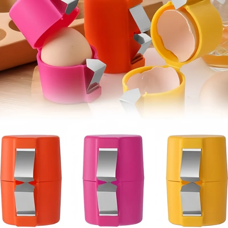 Egg Separator Tool - Séparateur d'œufs créatif en plastique antiadhésif,