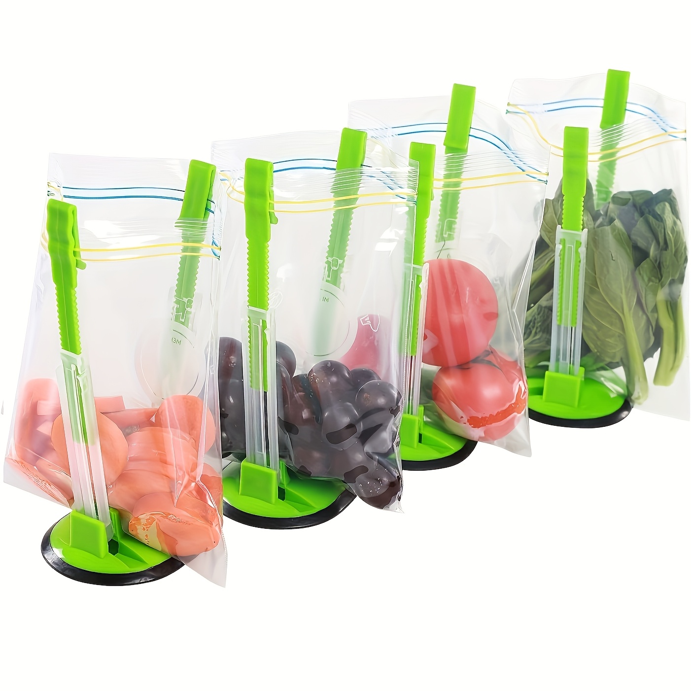 Support de sac à fermeture écl - Kitchen Gadgets Rack Storage avis et prix