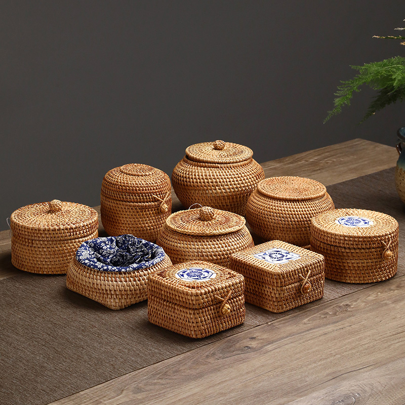 Boîte de rangement en rotin ti - Kitchen Gadgets In Japan avis et prix