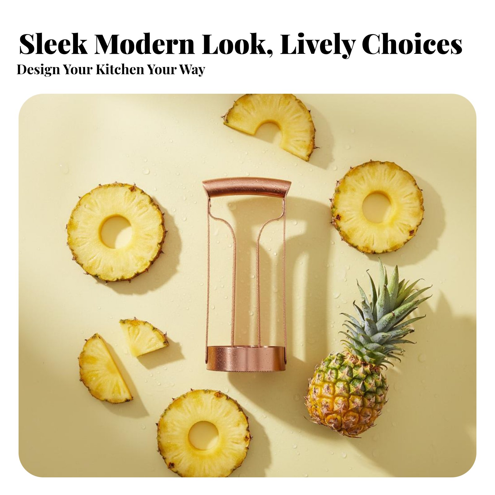 Coupe-ananas en acier inoxydab - Kitchen Gadgets And Tools avis et prix