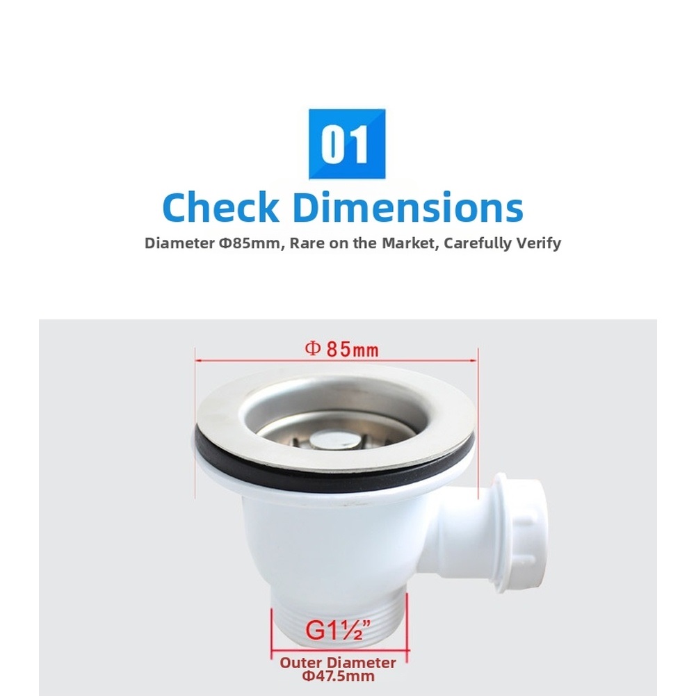 Égouttoir de lavabo en acier i - Stainless Steel Strainer avis et prix