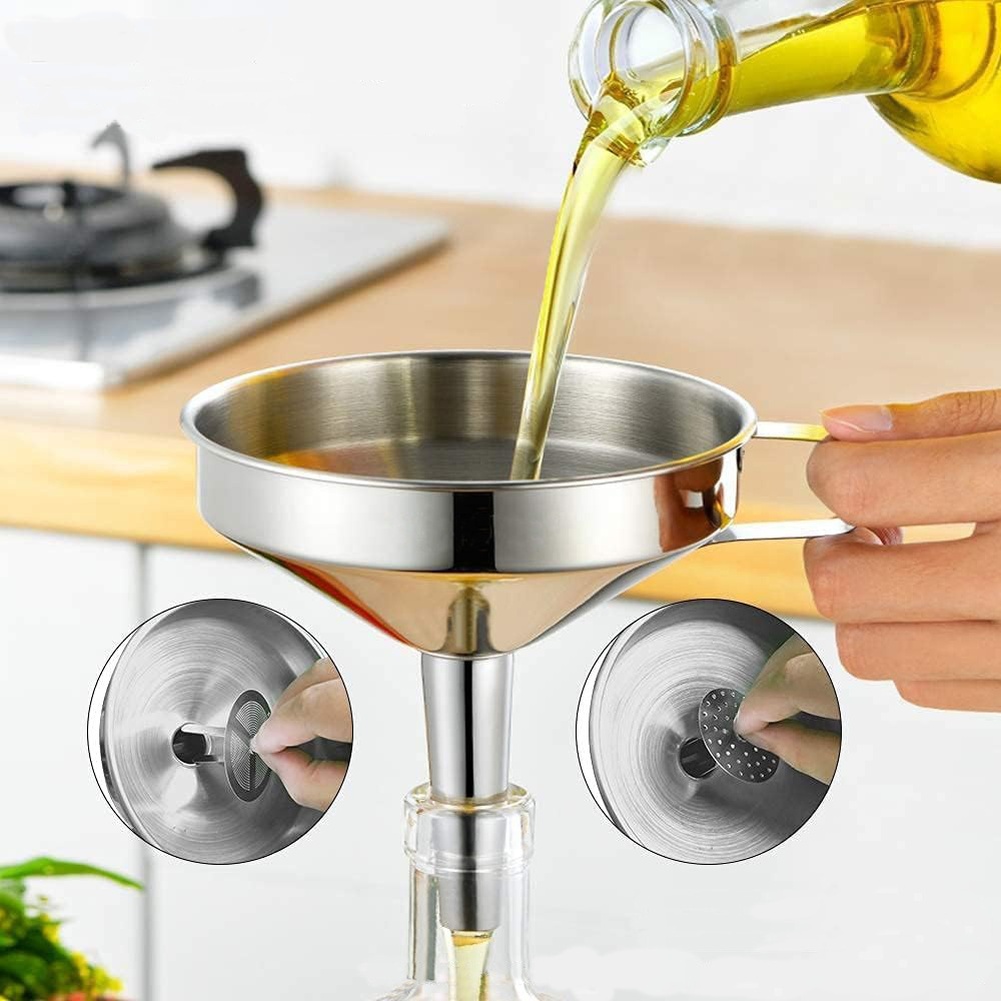 Entonnoir à huile de cuisson e - Quality Kitchen Gadgets avis et prix