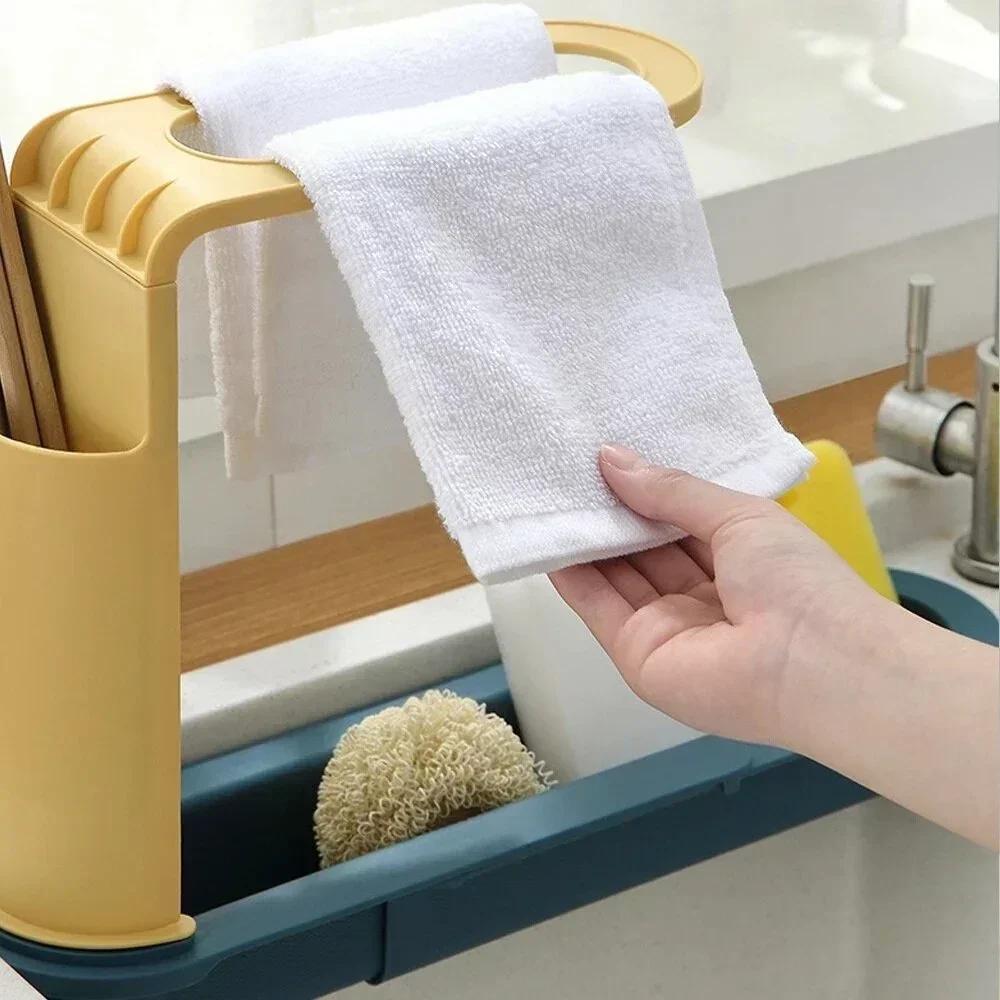 Étagère de rangement télescopi - Kitchen Gadgets Rack Storage avis et prix