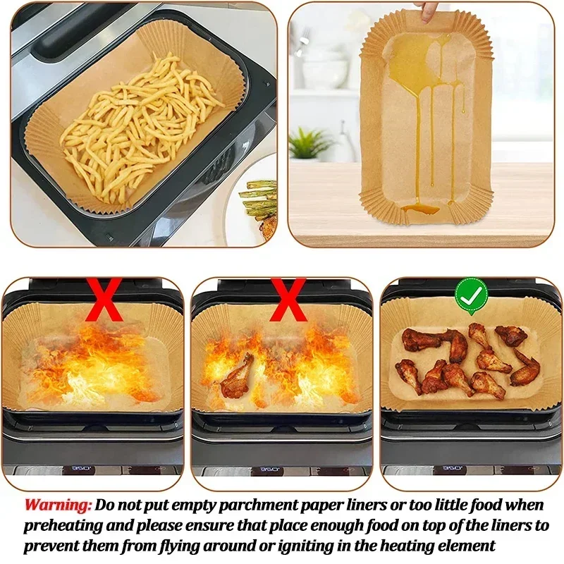Papier jetable pour friteuse à - Air Fryer Accessories avis et prix