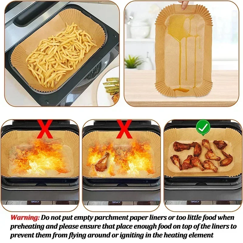 Papier jetable pour friteuse à - Air Fryer Accessories avis et prix