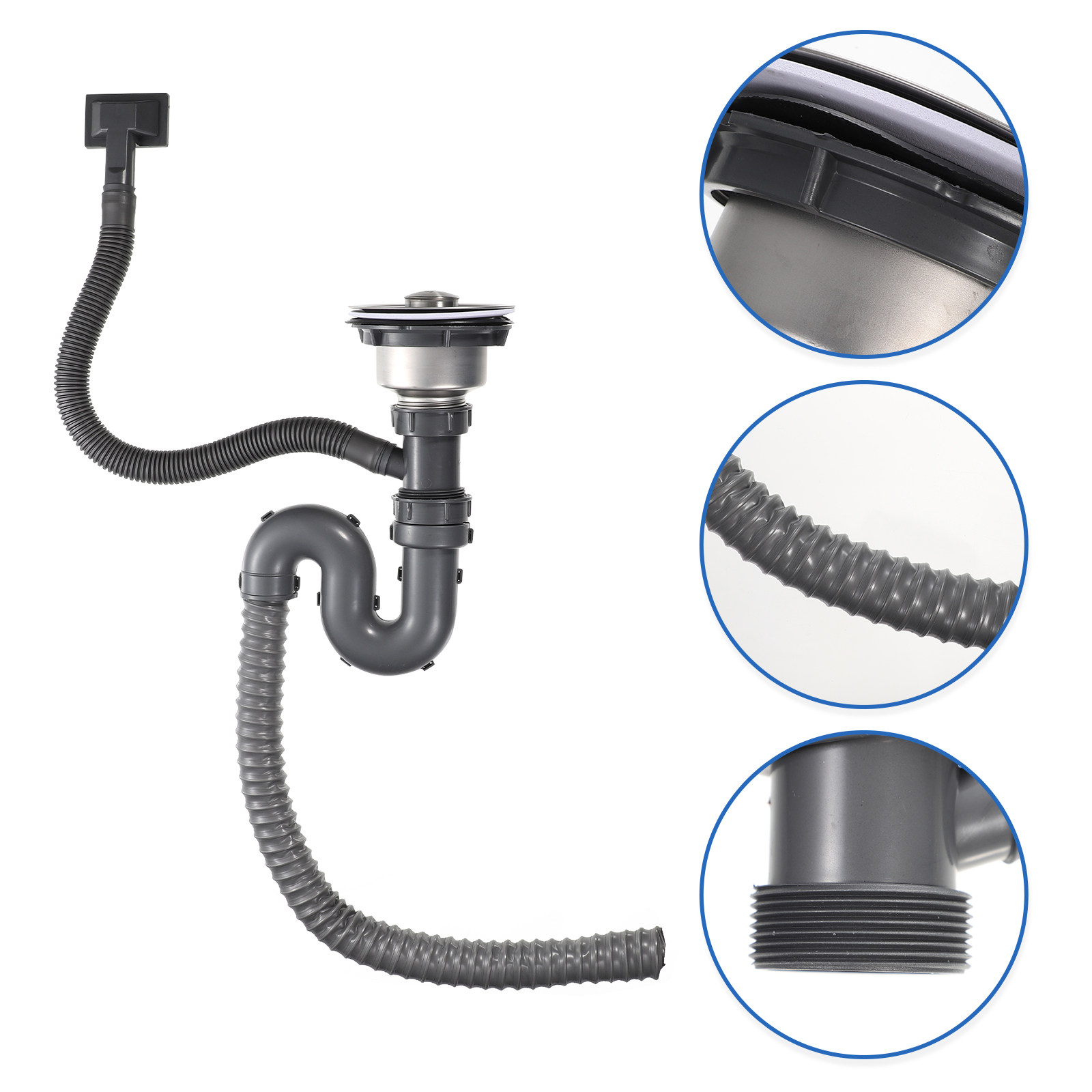 Tuyau d'évacuation extensible  - Stainless Steel Strainer avis et prix