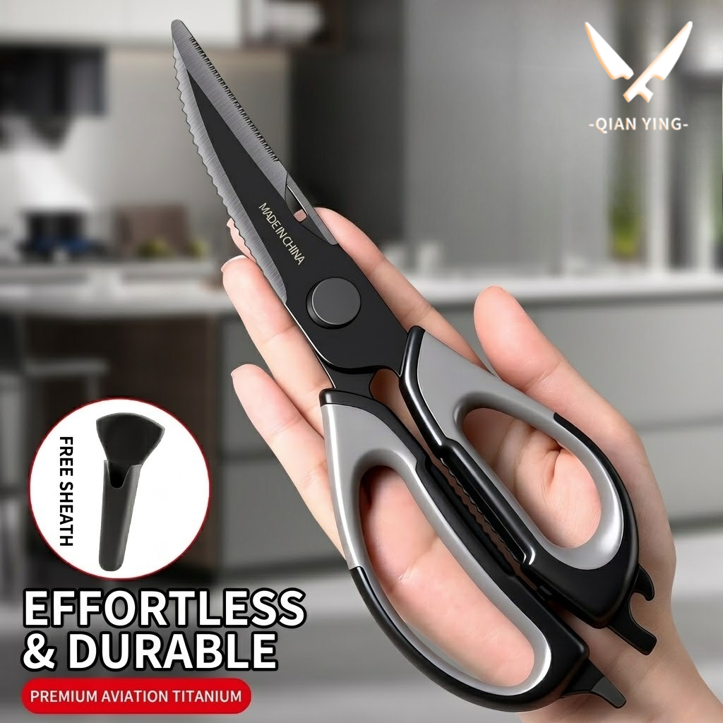 Ciseaux de cuisine en titane p - Quality Kitchen Gadgets avis et prix