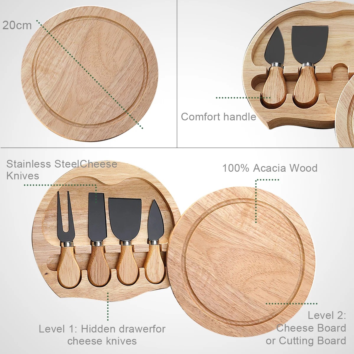Ensemble de couteaux à fromage - Kitchen Gadgets In Japan avis et prix