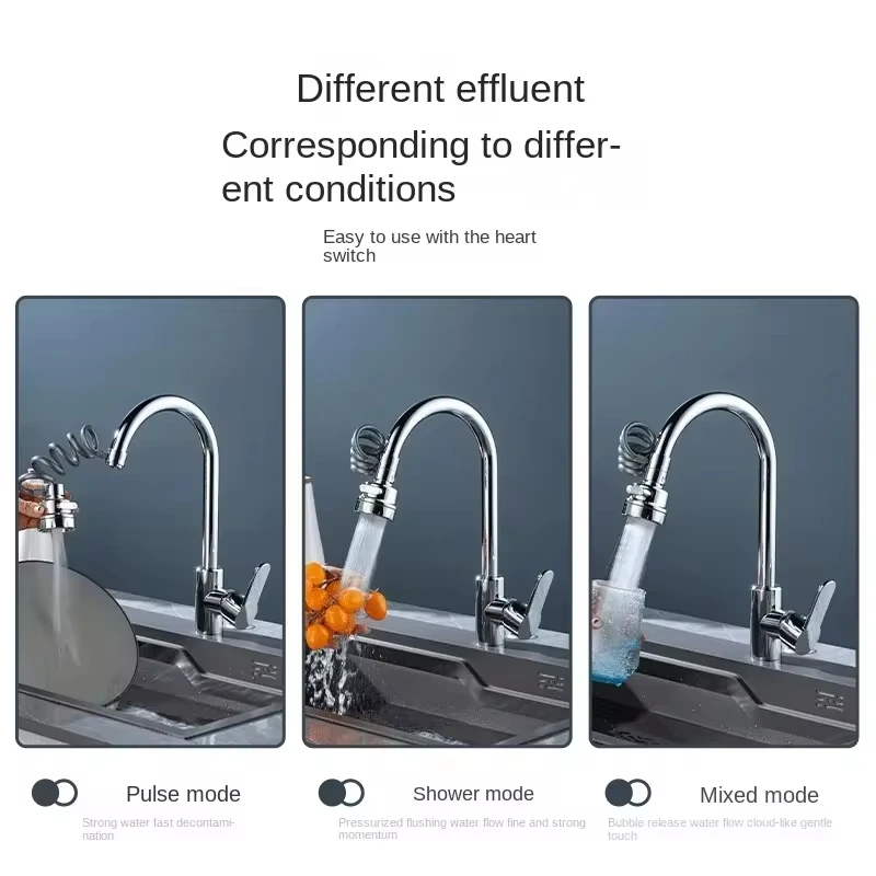 Nouveau robinet d'évier 3 Mode - Kitchen Gadgets For Seniors avis et prix