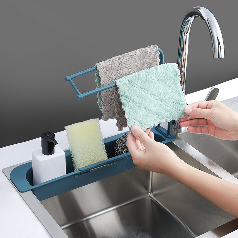 Étagère d'évier télescopique,  - Kitchen Gadgets Rack Storage avis et prix