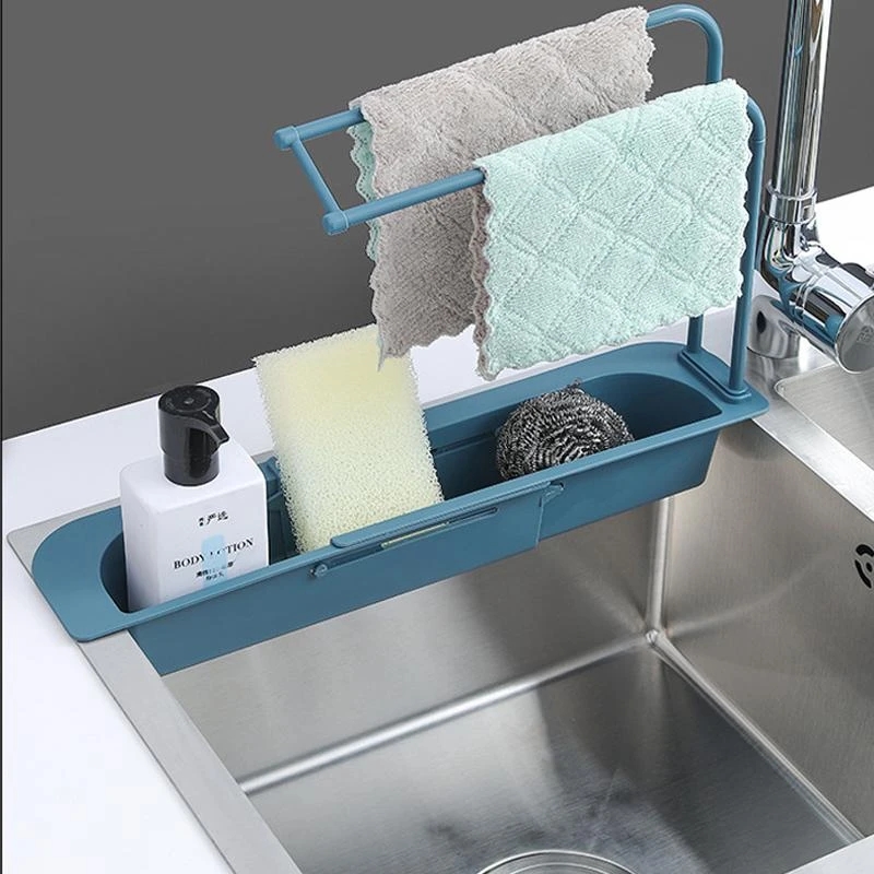 Étagère d'évier télescopique,  - Kitchen Gadgets Rack Storage avis et prix