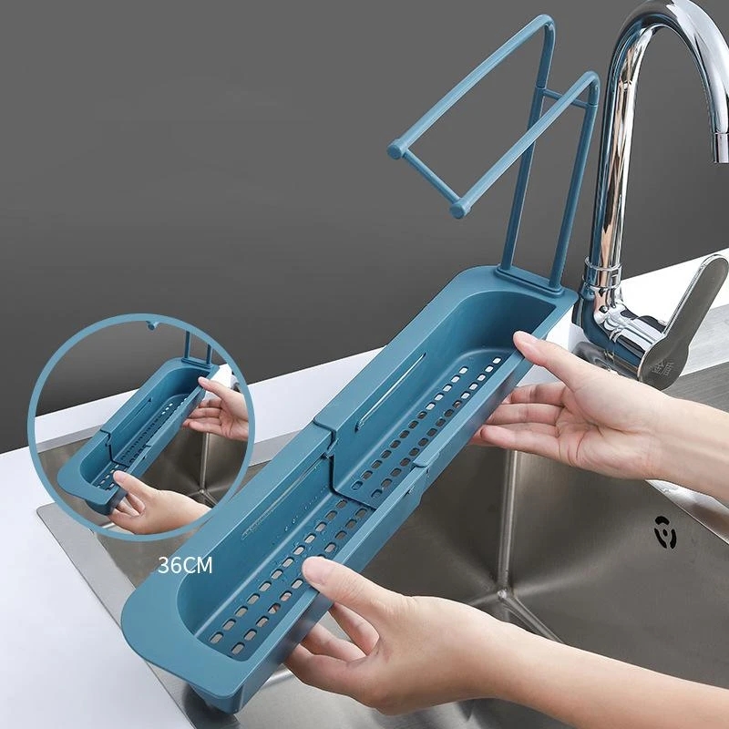 Étagère d'évier télescopique,  - Kitchen Gadgets Rack Storage avis et prix