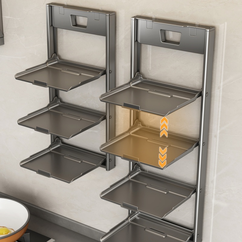 Étagère de rangement murale pl - Kitchen Gadgets Rack Storage avis et prix