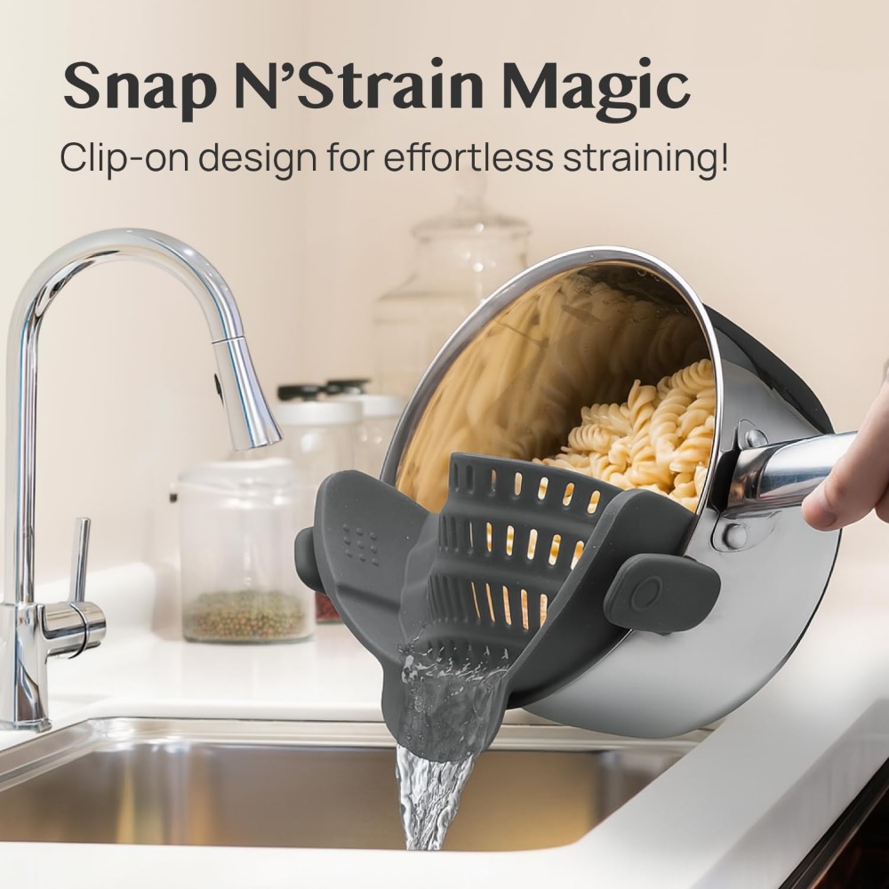 Passoire à pâtes en silicone à - Kitchen Gadgets Images avis et prix