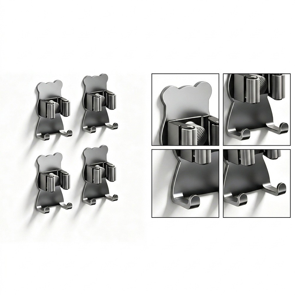 Support de balai à fixation au - Kitchen Gadgets Rack Storage avis et prix