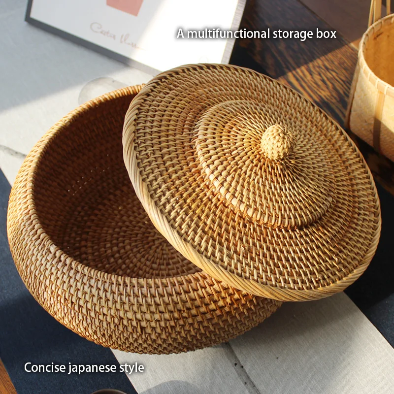 Boîte de rangement en rotin ti - Kitchen Gadgets In Japan avis et prix